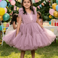 Pastel Pink party frock for girls