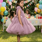 Pastel Pink party frock for girls