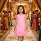 Designer Boutique Dresses pink frock m250074