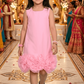 Designer Boutique Dresses pink frock m250074