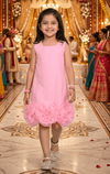 Designer Boutique Dresses pink frock m250074