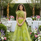 Green Designer lehenga choli set
