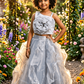 Grey Designer lehenga choli set