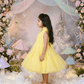 SALE Girls yellow casual frock m250057