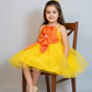 Girls trendy yellow dress m250060