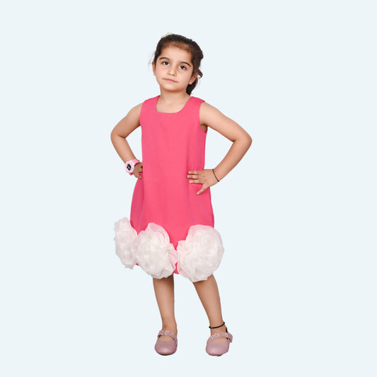 Designer Boutique Dresses magenta frock m250077