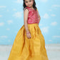 Girls Gold Party Dress