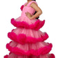 Girls Pink Gown length Party dress M230801