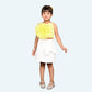 Girls premium skirt and top clothing set