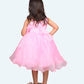 Girls pink casual frock m250049