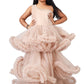 Girls Champagne Gown length Party dress M232201