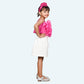 Girls premium skirt and top clothing set