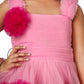 Girls Pink Gown length Party dress M230801