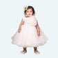 Girls white casual frock m250051