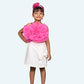 Girls premium skirt and top clothing set