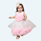 Girls white casual frock m250060