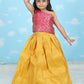 Girls Gold Party Dress