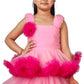 Girls Pink Gown length Party dress M230801